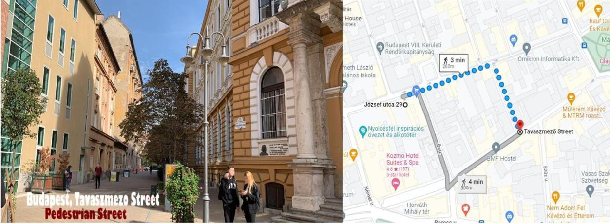 New Blue Danube Apartment With Balcony And Parking Budapeszt Zewnętrze zdjęcie