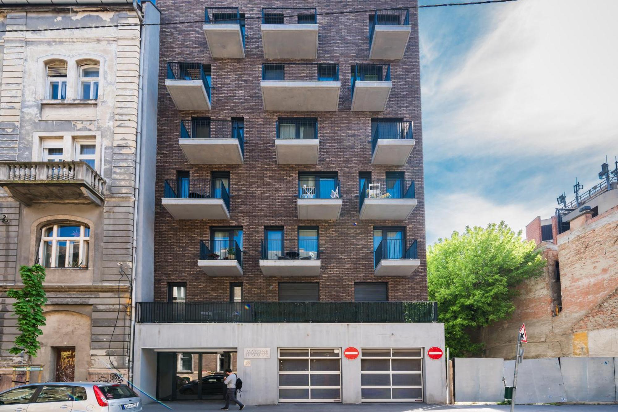 New Blue Danube Apartment With Balcony And Parking Budapeszt Zewnętrze zdjęcie